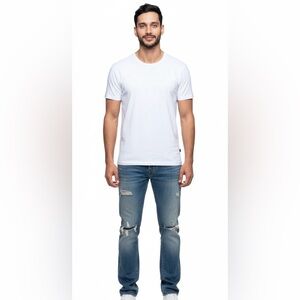 True Religion Joey Big T World Tour Vintage Men's Size 30 Distressed Jeans EUC